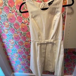 Lulu’s white fit and flare dress size M